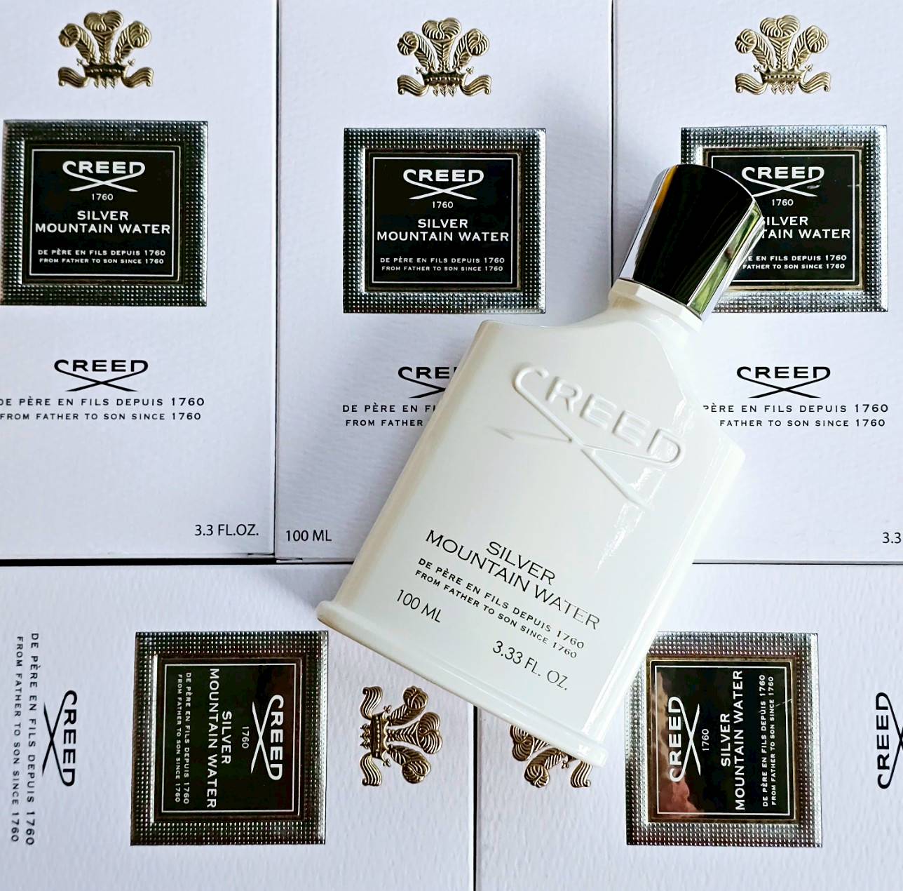 น้ำหอมแท้ Creed Silver Mountain Water 100ml กล่องขาย
