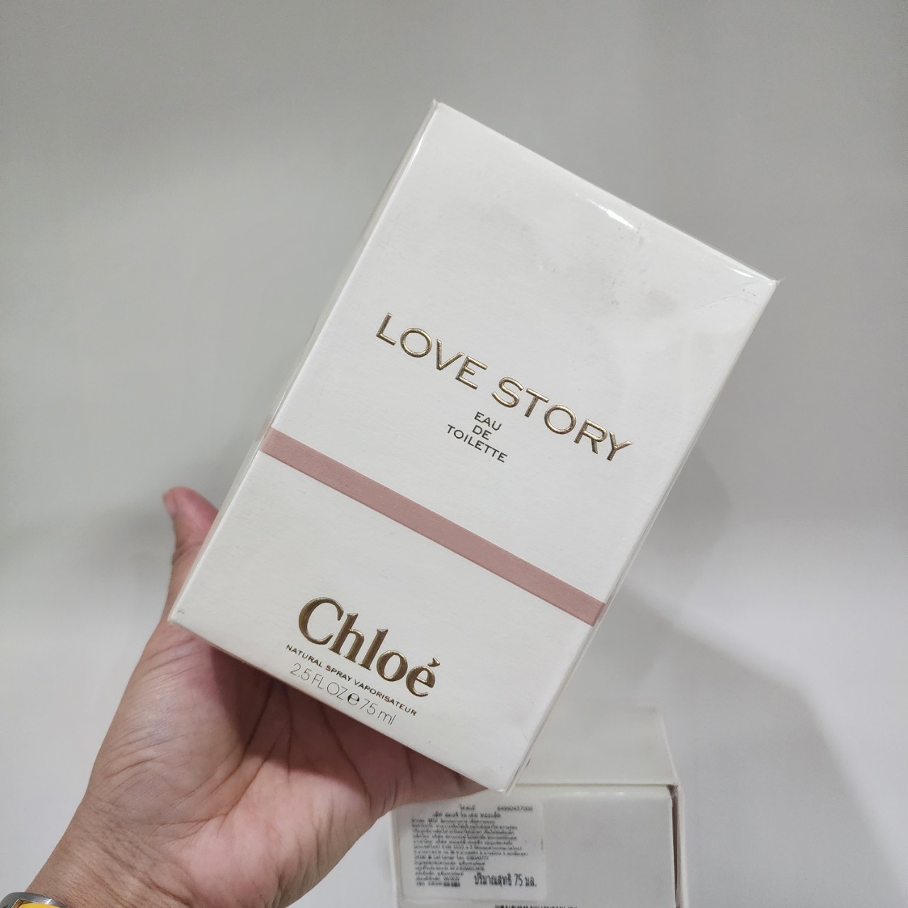 น้ำหอมแท้ Chloe Love Story Eau de Toilette 75ml กล่องซีลป้าย ผลิต 09/2020
