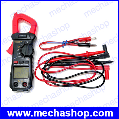 แคมป์มิเตอร์ เครื่องมือวัดค่าทางไฟฟ้า วัดกระแสไฟ และ แรงดัน AC/DC Digital Clamp Meter ANENG ST209