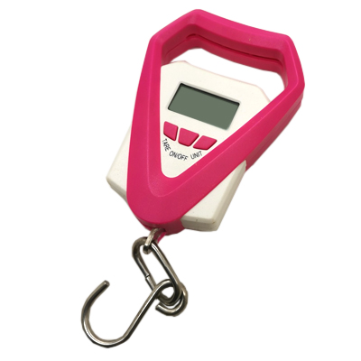 เครื่องชั่งแขวน เครื่องชั่งกระเป๋าเดินทาง เครื่องชั่งตกปลา 20kg/5g LCD Display Digital Hanging Scales Electronic Luggage Weight Fish Hook Scale