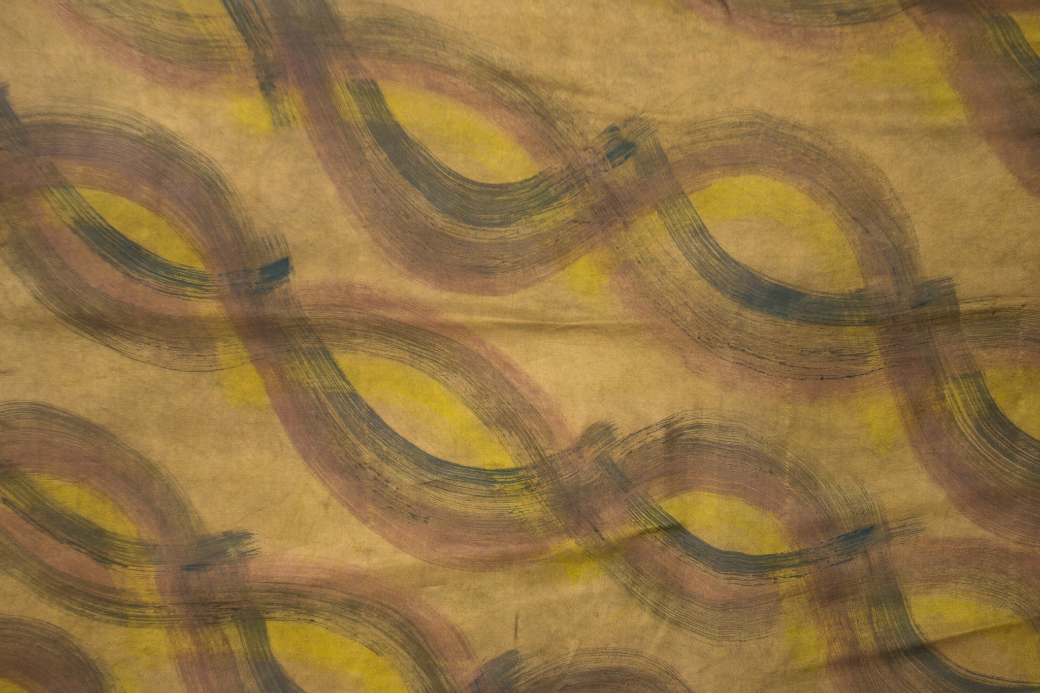 Rukbatik ผ้าผืน [ลายเครือเถาว์] ผ้าฝ้าย สีตามที่ลูกค้าต้องการ