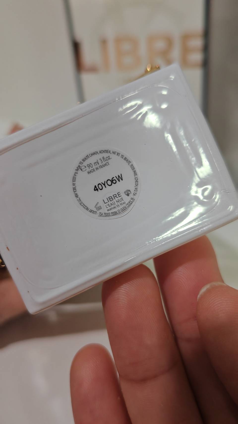 น้ำหอมแท้ YSL Libre L'Eau Nue EDP 90ml กล่องซีล