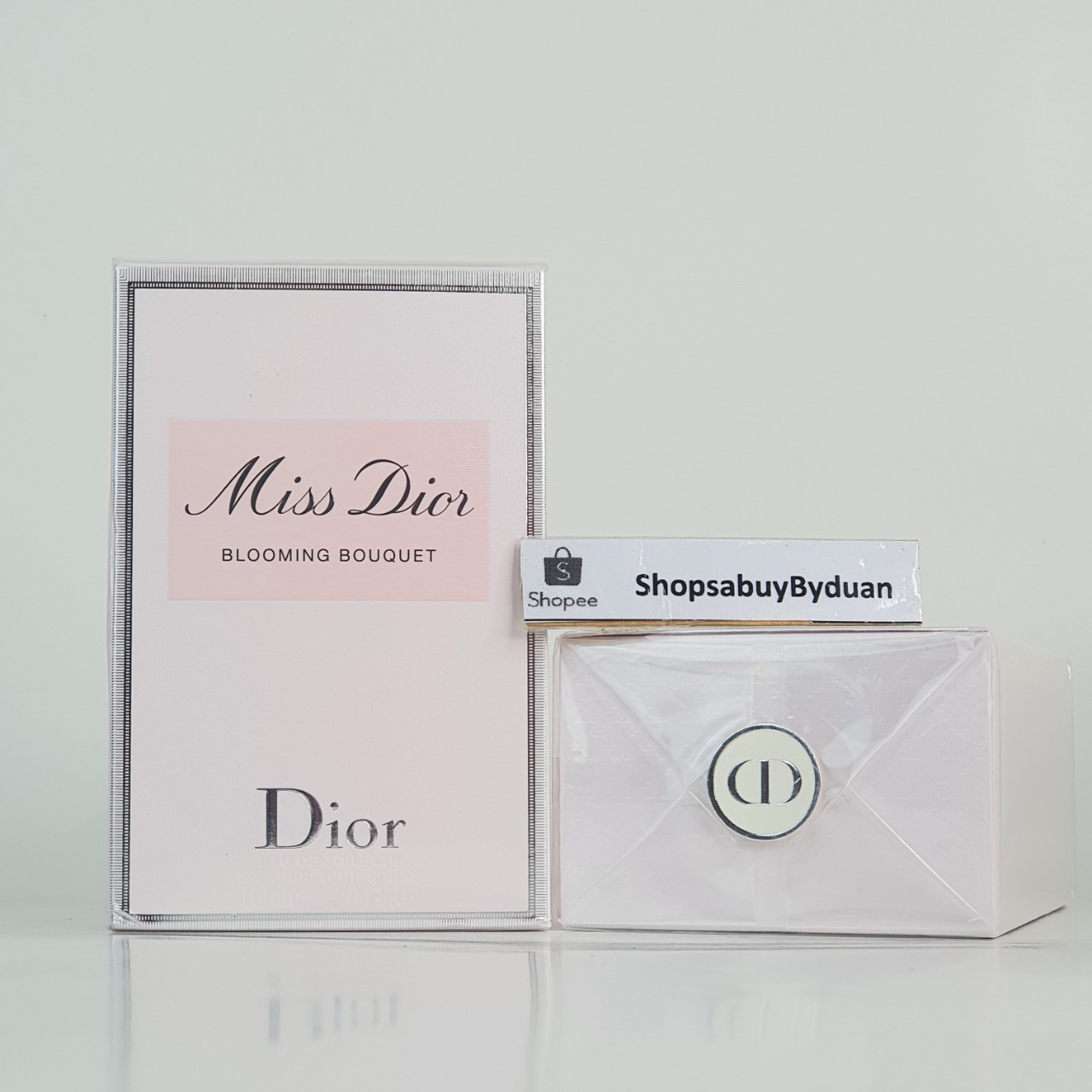 น้ำหอมแท้ Christian Dior Miss Dior Blooming Bouquet for Women EDT 100 ML. กล่องซีล โบว์เหล็กเริ่มหายากแล้ว รหัส 9L02 ผลิต 2019-11