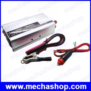อินเวอร์เตอร์ โซล่าเซลล์ ขนาด1500Watt Solar power inverter SAA-1500A 1500W เครื่องแปลงไฟ 12VDC เป็นไฟฟ้าบ้าน 220VAC/50Hz