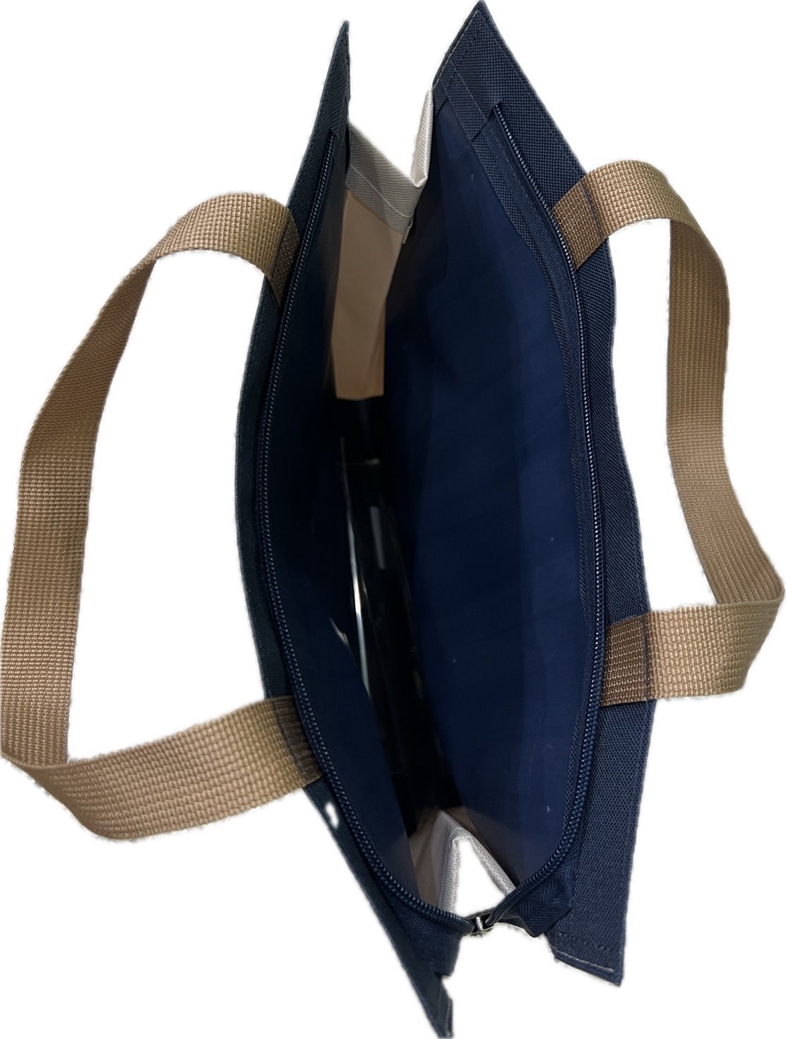 กระเป๋าผ้ากันน้ำขยายข้าง KKU มีซิป