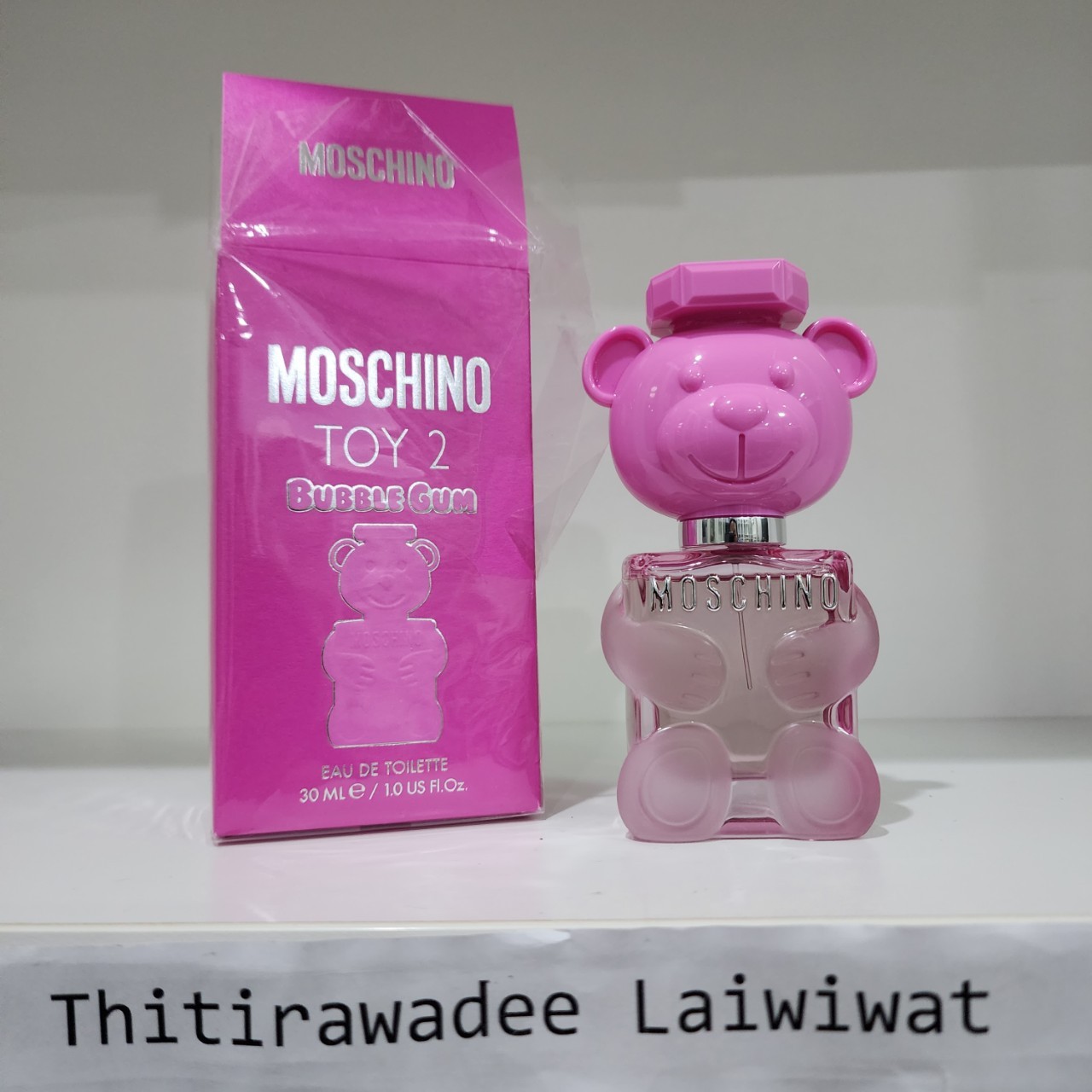 น้ำหอมแท้ Moschino Toy 2 Bubble Gum Eau De Toilette 30ml กล่องซีลแกะซีลถ่ายรูป
