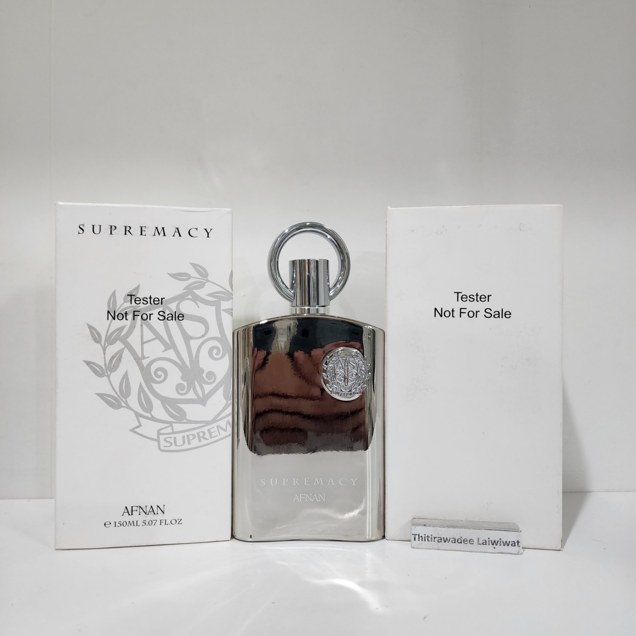 น้ำหอมแท้ Afnan Supremacy Silver Perfumes for men 150ml กล่องเทสเตอร์ โคลนนิ่งกลิ่น Creed Aventus มาเลยจ้า)