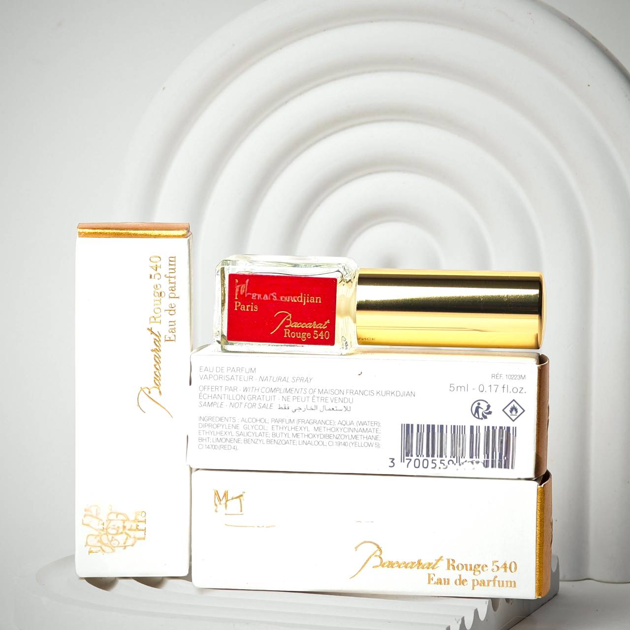 น้ำหอมจิ๋วมินิ MFK Baccarat Rouge 540 Eau de Parfum 5ml แบบสเปรย์
