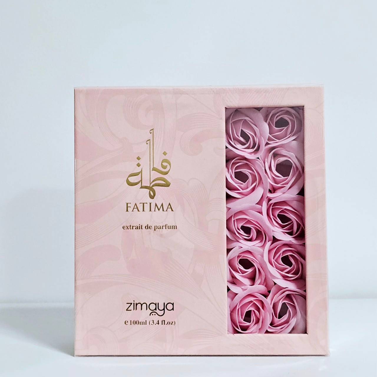 น้ำหอมแท้ Zimaya Fatima Pink Extrait De Parfum 100ml กล่องซีล คล้าย Delina