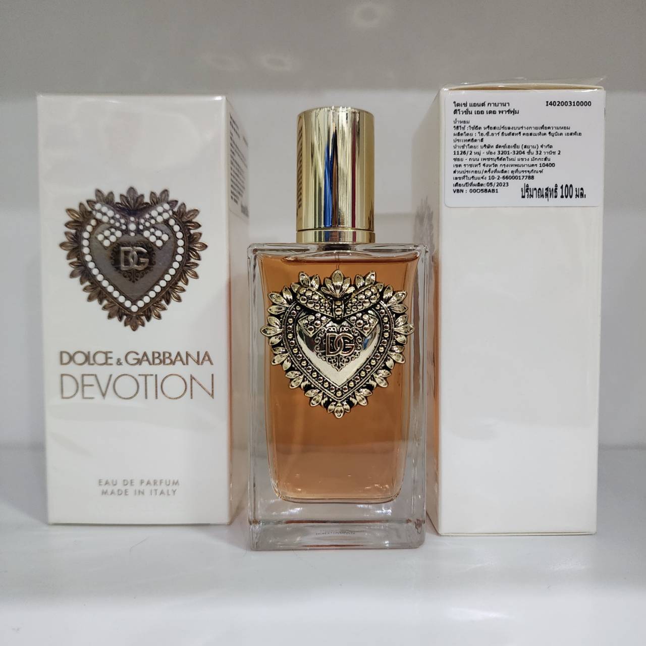 น้ำหอมแท้แบ่งขาย D&G Dolce & Gabbana Devotion Eau de Parfum 💕Travel Size แบบทดลอง