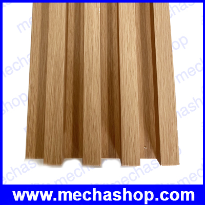 Great Wall Board ไม้เทียม ผนังไม้เทียมตกแต่งบ้าน ตกแต่งผนัง Size: 160x2900mm 24mm Raw Material: Virgin