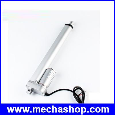 ลิเนียร์มอเตอร์ stroke250mm เลือกแรงดัน 12Vหรือ24V เลือกภาระรับโหลดและความเร็วได้ DC linear actuator (สินค้า Pre-Order)