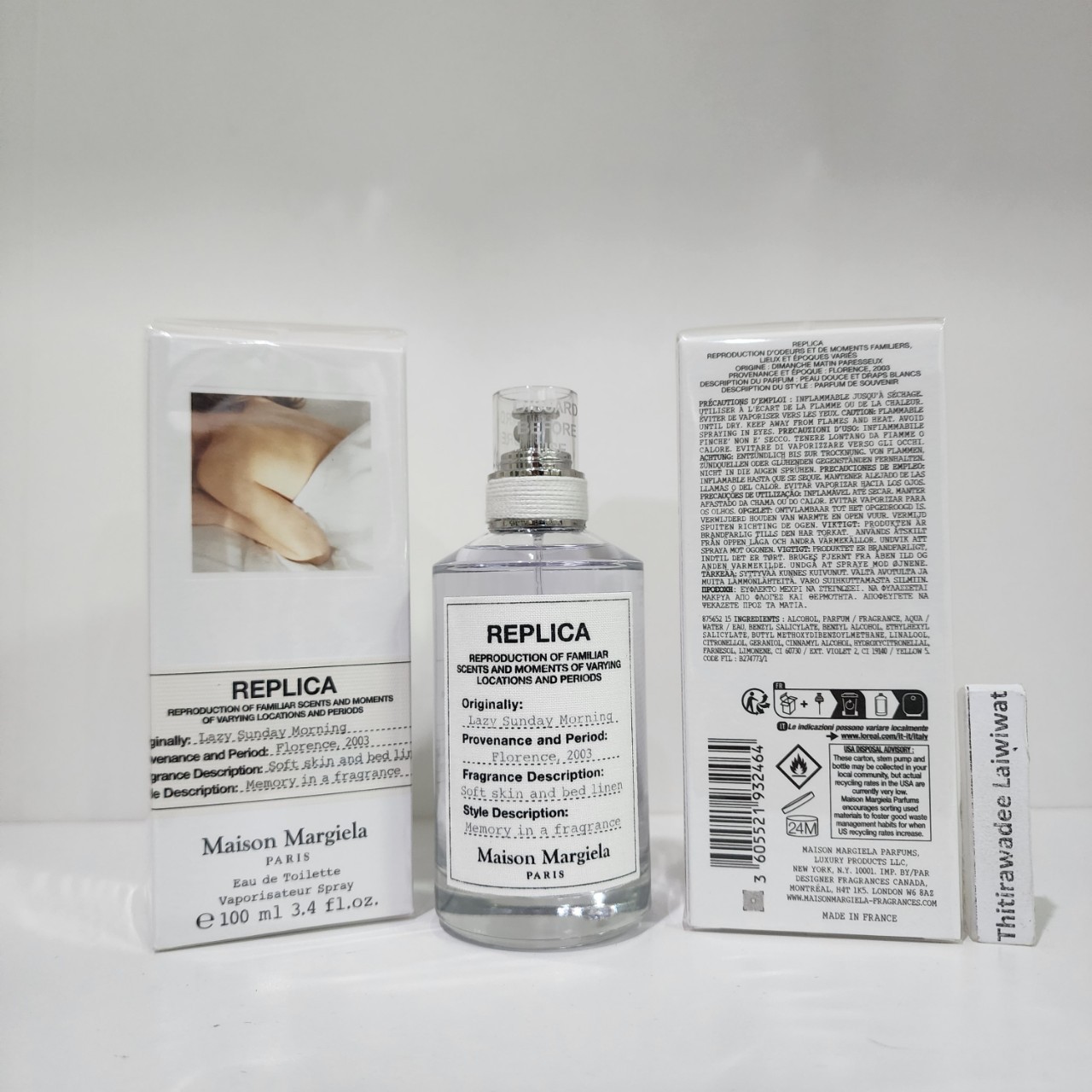 น้ำหอมแท้ Maison Margiela Replica Lazy Sunday Morning 100ml กล่องซีล