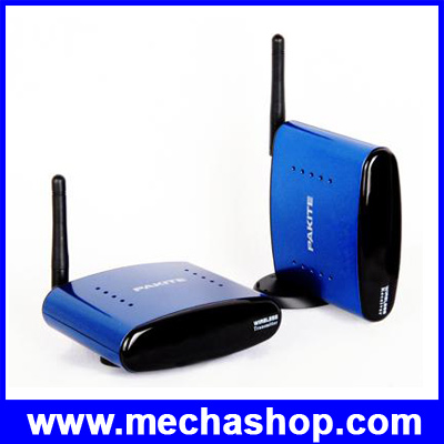 เครื่องรับส่งสัญาณ AV แบบไร้สาย 5.8G AV Sender Wireless Transmitter + Receivers ระยะส่งไม่เกิน 15 เมตร (ไม่รบกวนสัญญาณWirelessอินเตอร์เน็ตบ้าน)
