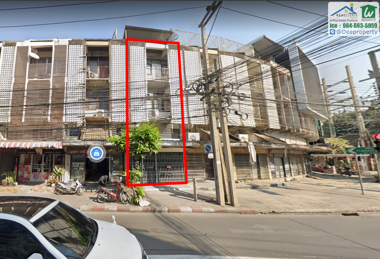 🏡SOLD OUT 🏢ตึกแถว อาคารพาณิชย์ 3 ชั้นครึ่ง มีดาดฟ้า เลขที่ 760 ติดสี่แยกเหม่งจ๋าย ไชน่าทาวน์ห้วยขวาง ทำเลนี้ราคานี้หาไม่ได้แล้ว