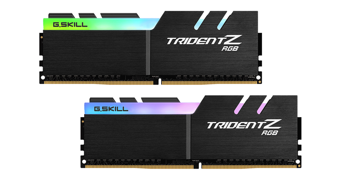 G.SKILL Trident Z RGB F4-3000C16D-16GTZR DDR4-3000MHz CL16-18-18-38 1.35V 16GB (2x8GB)