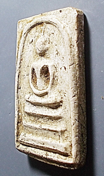 สมเด็จหลวงปู่ลำภู พิมพ์ใหญ่ หลังยันต์หมึกแดง ลงกรุ ปี 2502 วัดบางขุนพรหม