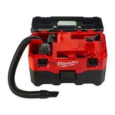 Milwaukee M18 VC-2-0 เครื่องดูดฝุ่นไร้สายแบบเปียกและแห้ง 18 โวลท์ มิลวอคกี้ เครื่องเปล่า
