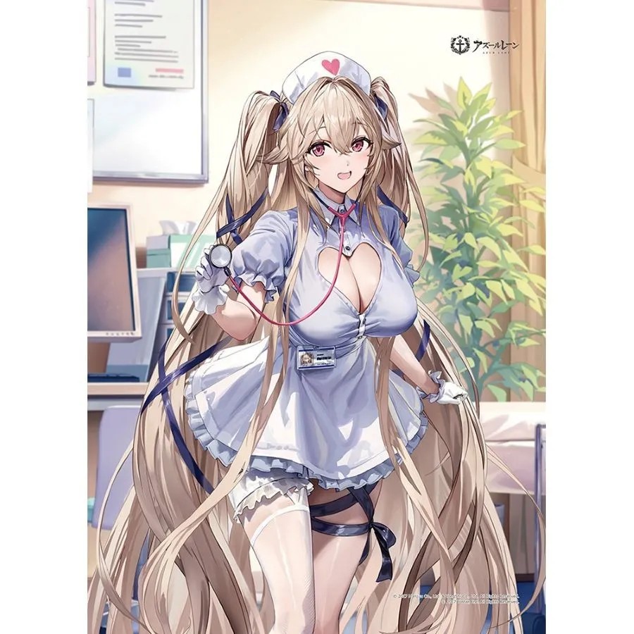 (30/10/25) Azur Lane Original Illustration B2 Tapestry Anchorage / Nurse W Suede