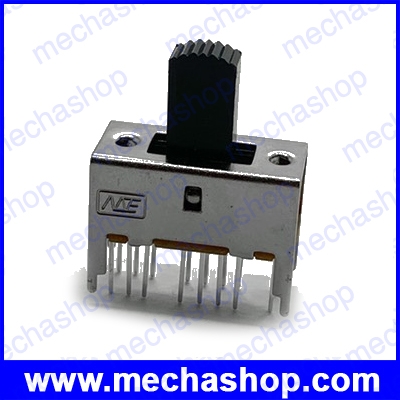 สวิทซ์เปิด/ปิดอิเล็กทรอนิกส์ สวิทซ์เลื่อน 3ทาง 16ขา 3 position slide switch 16 pin DIP type