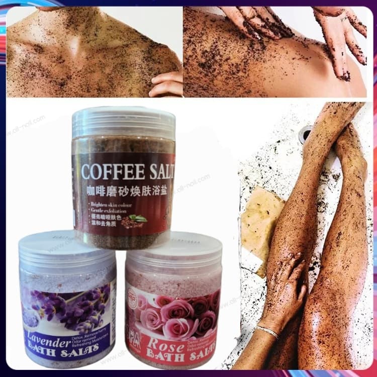 สครับขัดผิว เกลือสปาขัดผิว BATH SALTS เม็ดละเอียดไม่บาดผิว