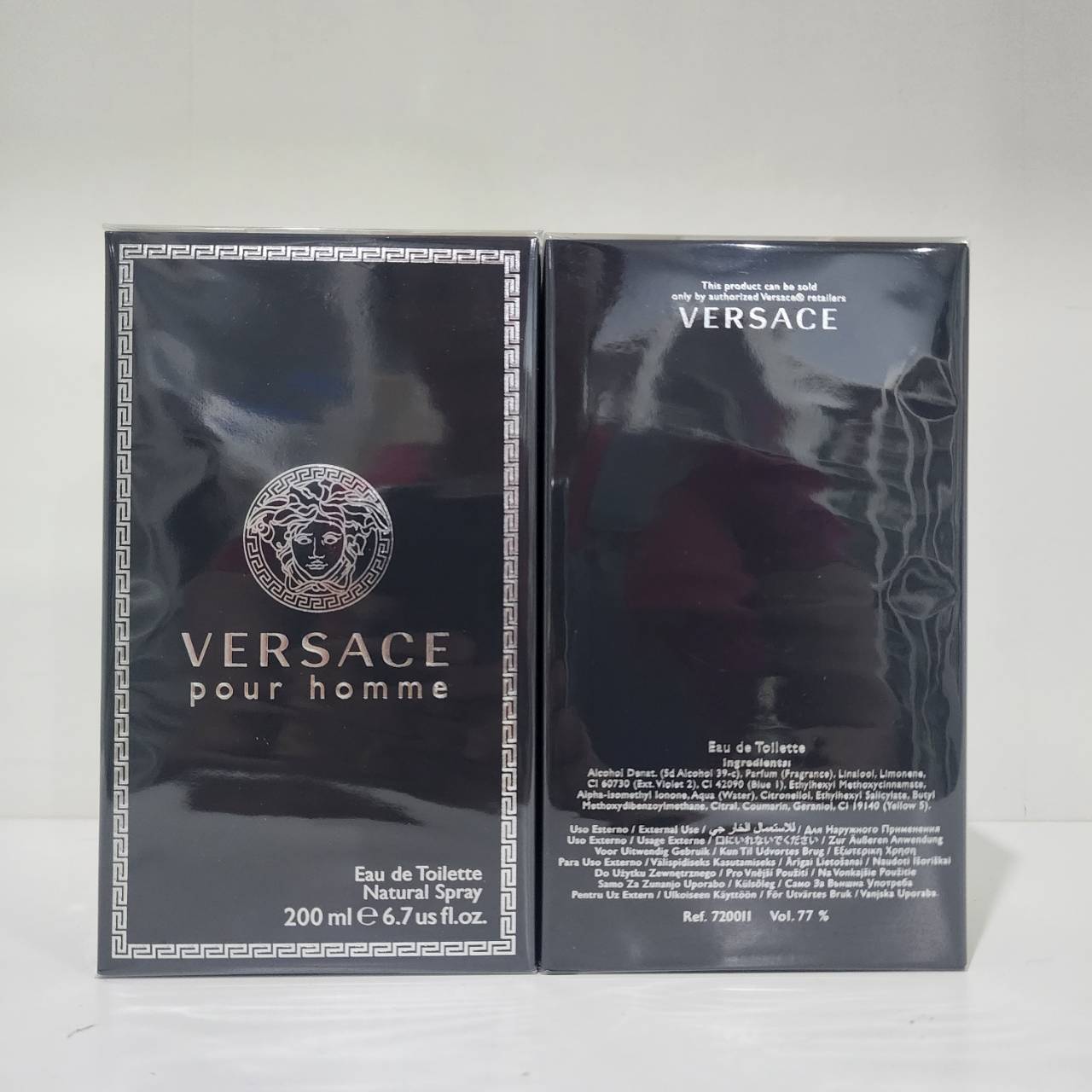 น้ำหอมแท้ Versace Pour Homme EDT 200ml กล่องซีล