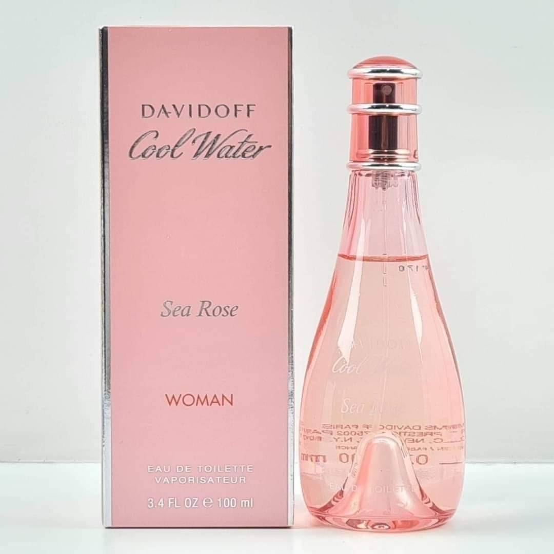 น้ำหอม Davidoff Cool Water Sea Rose EDT for Women 100 ML. กล่องขาย