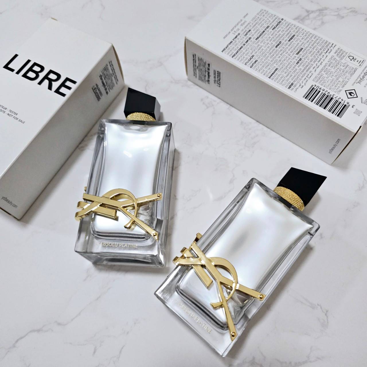 น้ำหอมแท้ YSL LIBRE L'Absolu Platine EDP 90 ml Tester