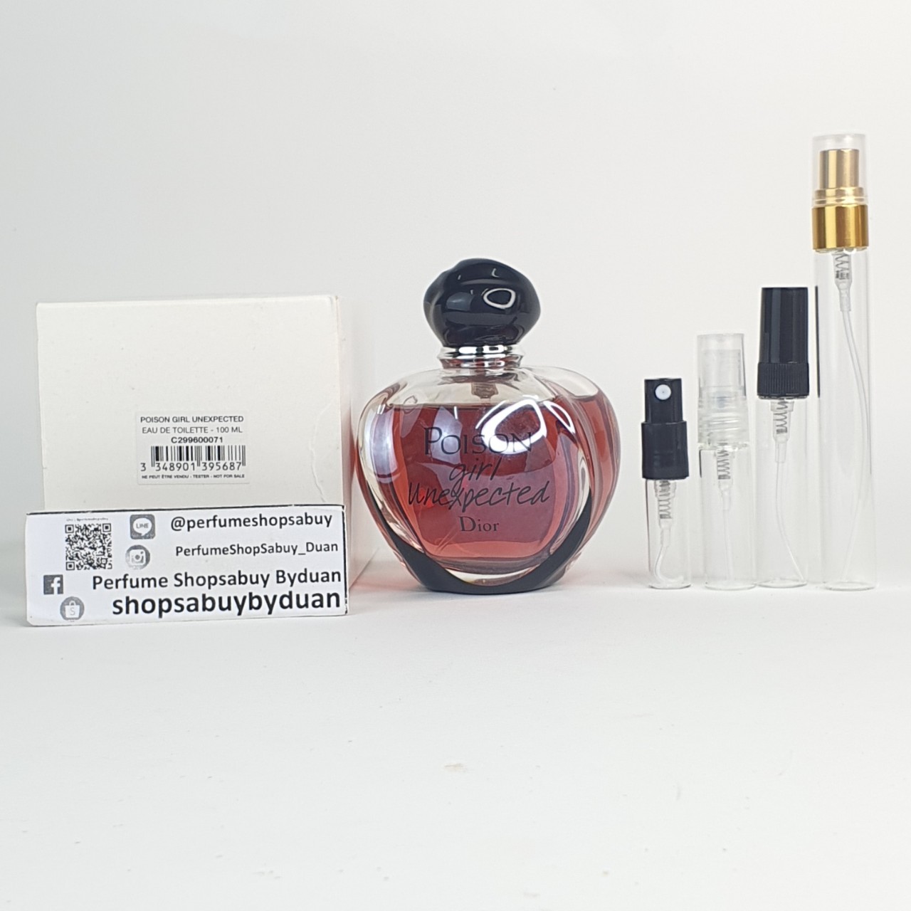 น้ำหอมแท้แบ่งขาย Christian Dior Poison Girl Unexpected Edt 💕Travel Size แบบทดลอง