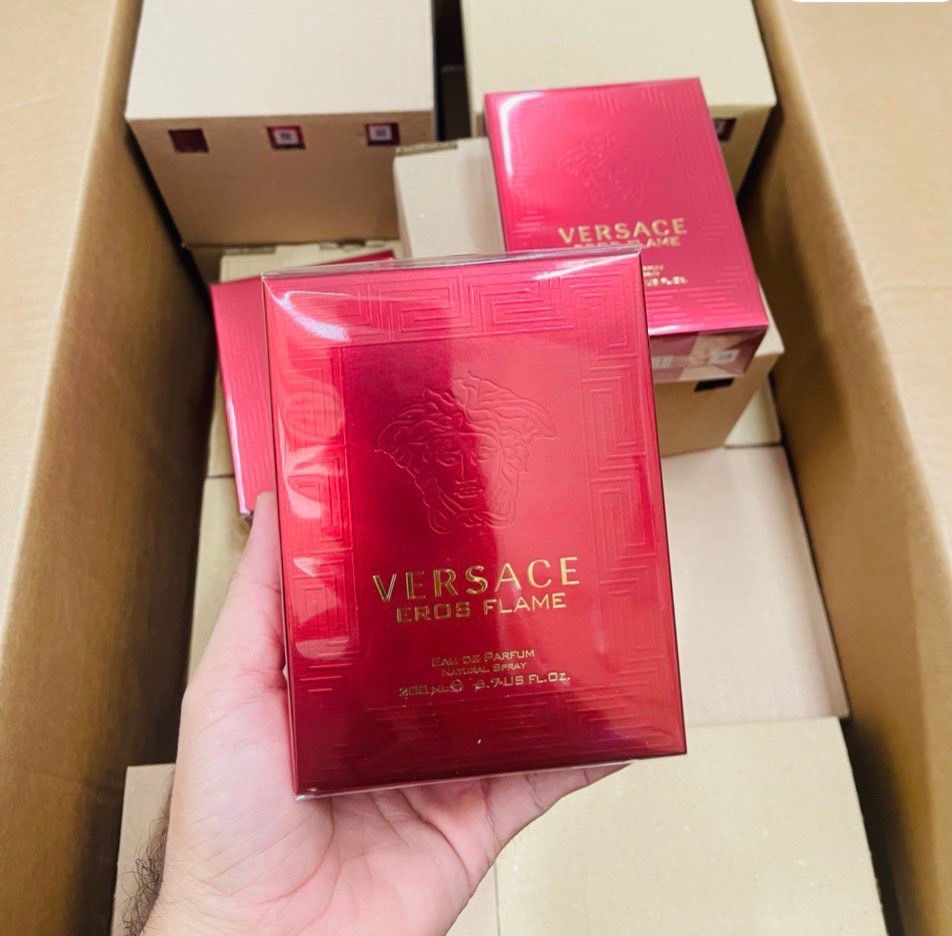 น้ำหอมแท้ Versace Eros Flame EDP 100ml กล่องซีล