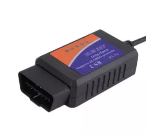 ELM327 ยูเอสบี V1.5 สาย Obd OBDII OBD2 การวินิจฉัยเครื่องสแกนเนอร์รถยนต์