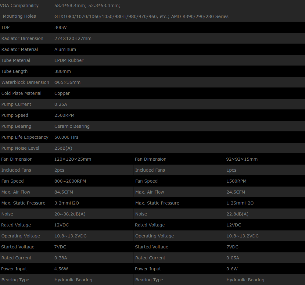ID-COOLING FROSTFLOW 240G อุปกรณ์ระบายความร้อนการ์ดจอ