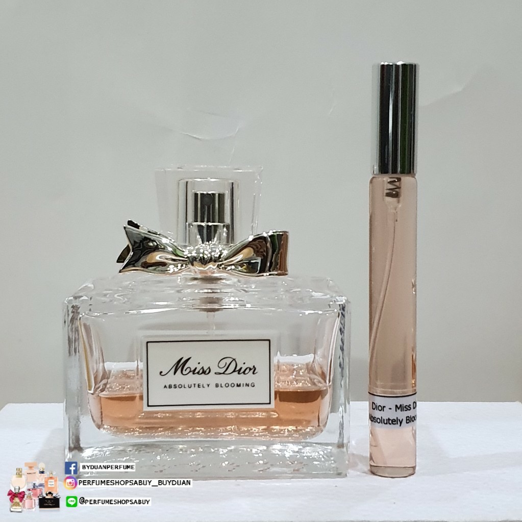 น้ำหอมแท้แบ่งขาย Christian Dior Miss Dior Absolutely Blooming edp 💕Travel Size แบบทดลอง