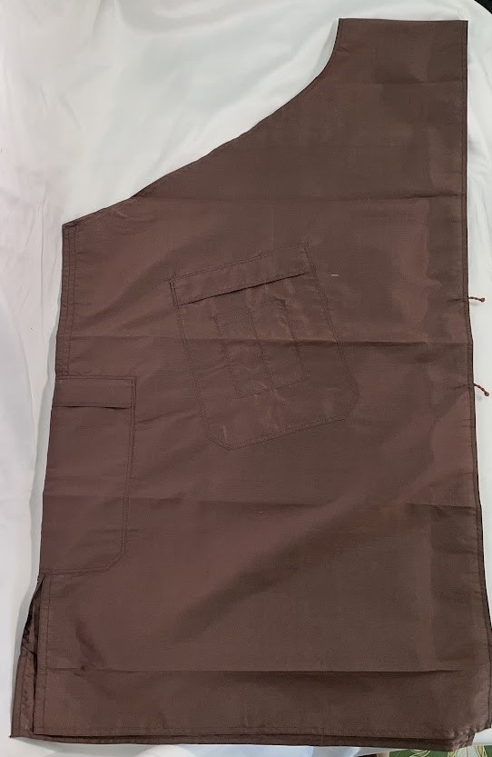 อังสะ ผ้าไหม เนื้อเรียบ สำหรับพระสงฆ์ ไหมแท้100% ขนาดฟรีไซส์ รูปร่าง L, XL เลือกตามสี