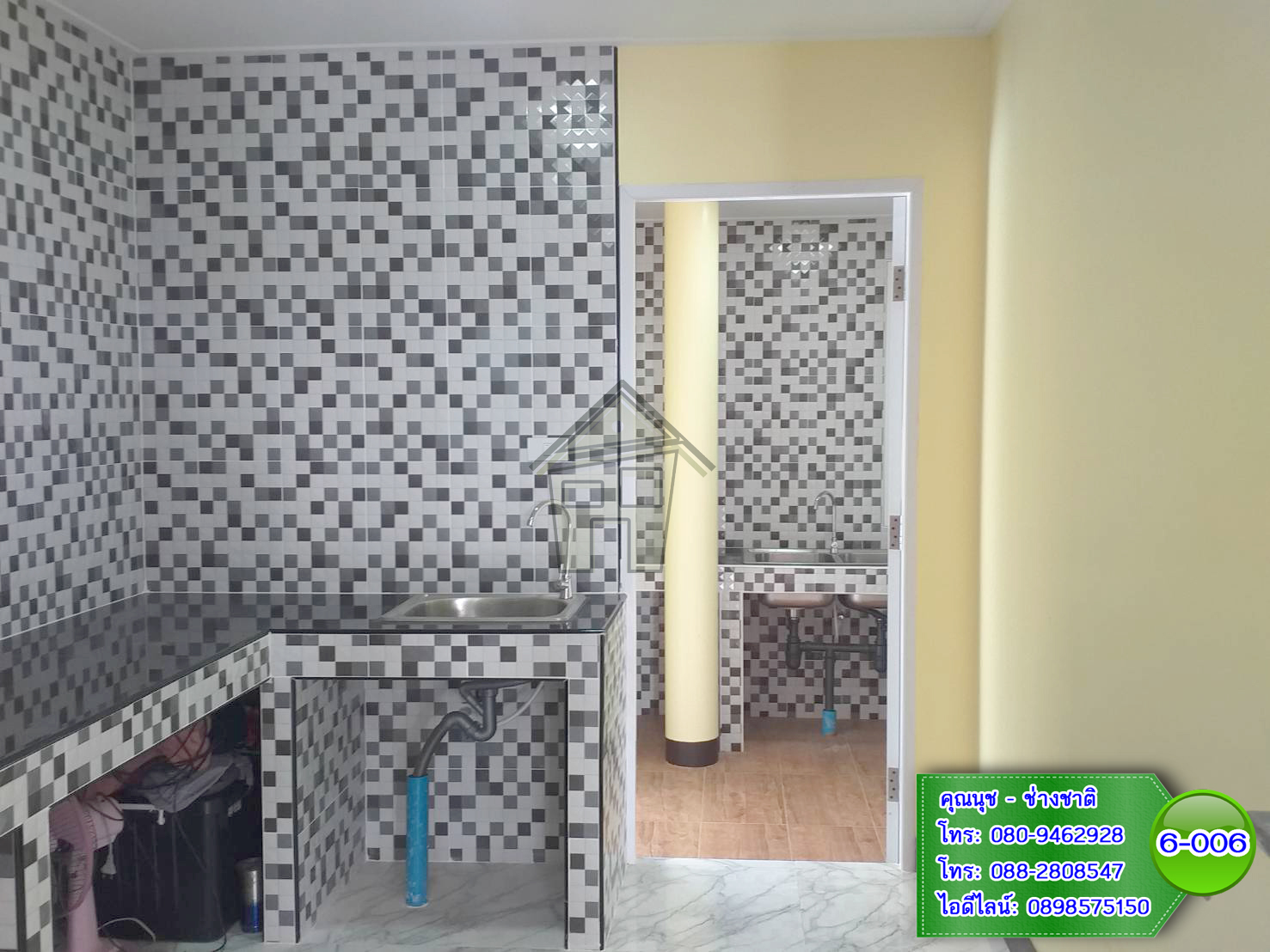 6-006 บ้านน็อคดาวน์ - บ้านหลังใหญ่ - ทรงมะนิลา