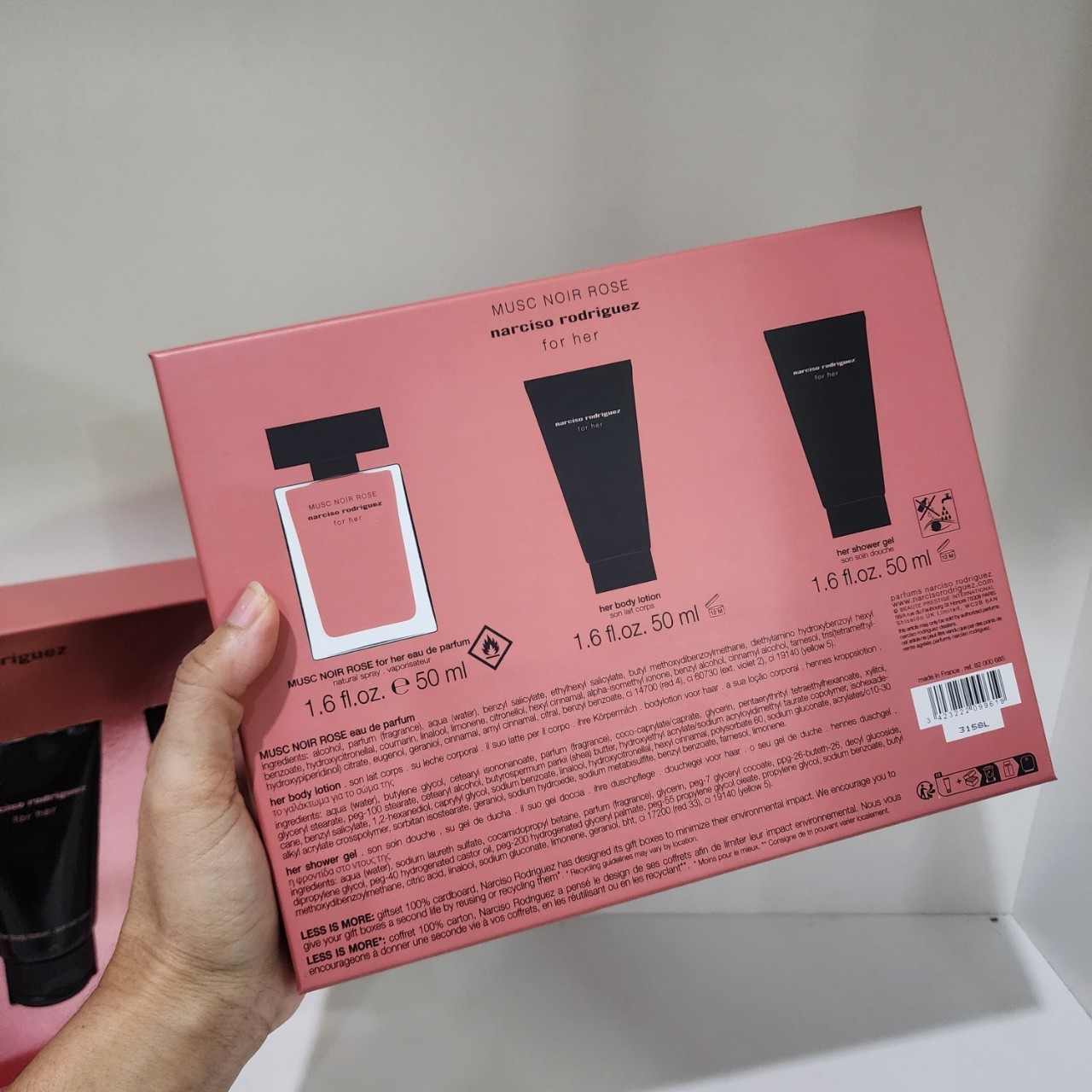 น้ำหอมแท้ Narciso Rodriguez Narciso Musc Noir Rose EDP Set