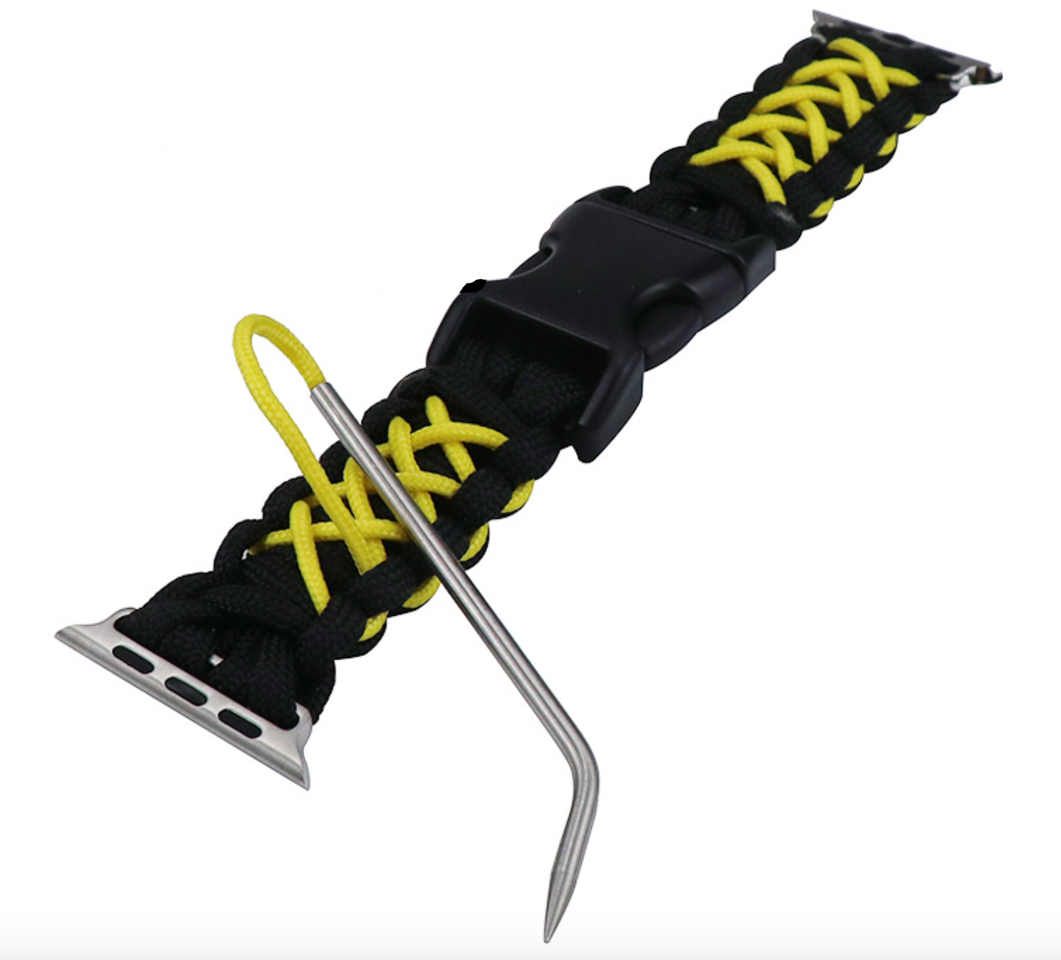 เข็มถัก หัวโค้ง สำหรับเชือก paracord 2 มิล