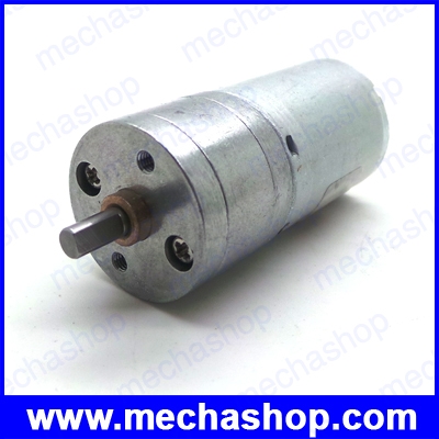 ดีซีมอเตอร์ ดีซีเกียร์มอเตอร์ 12V DC 100RPM High Torque Gear Box Electric Motor ขนาด 25mm