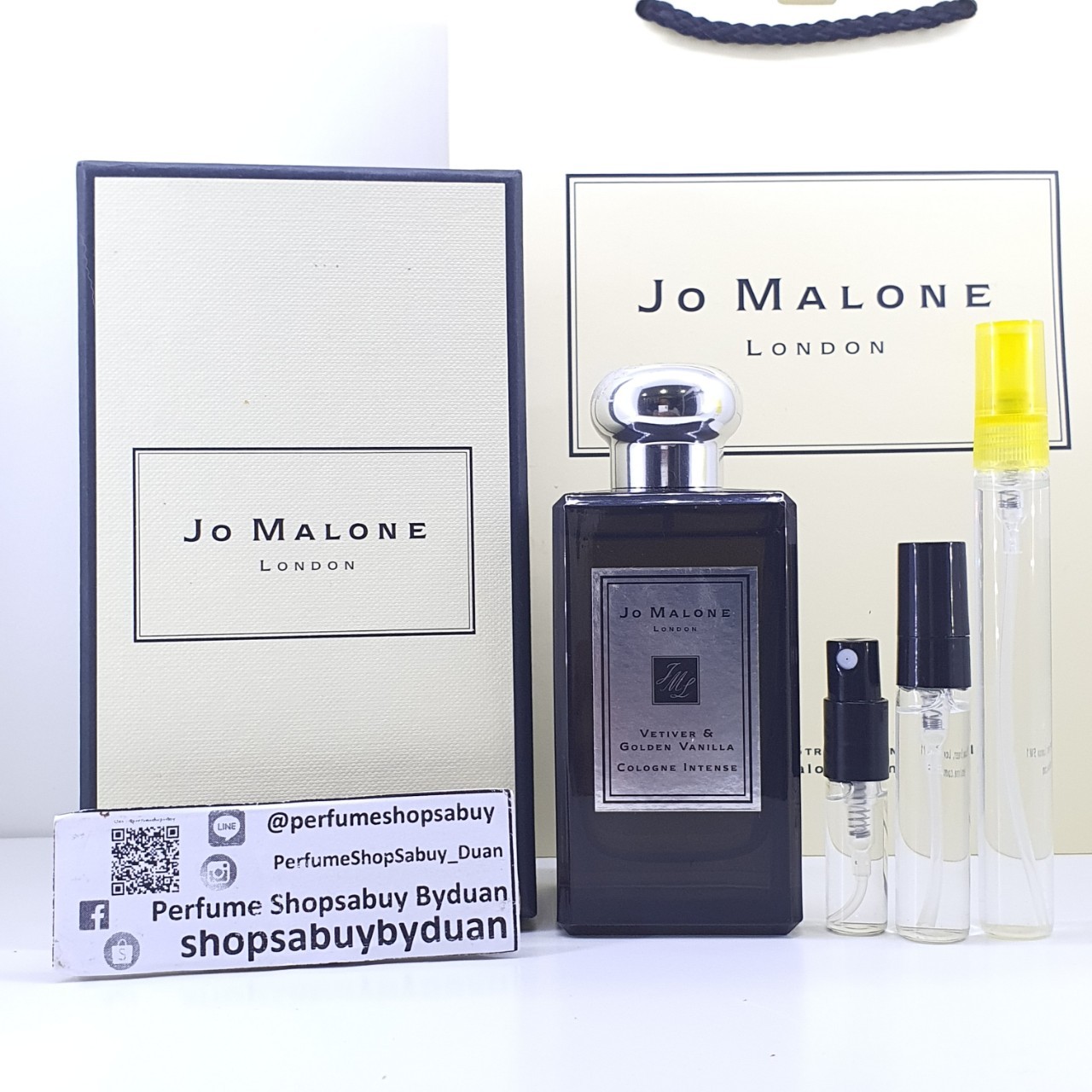 น้ำหอมแท้แบ่งขาย Jo malone Velvet Rose & Oud Cologne Intense 💕Travel Size #แบบทดลอง