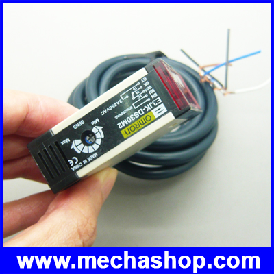 โฟโต้อิเล็กทริคเซนเซอร์ โฟโต้เซนเซอร์ Omron photoelectric switch sensor 90-250VAC E3JK-DS30M2 (ไม่แถม Bracket)