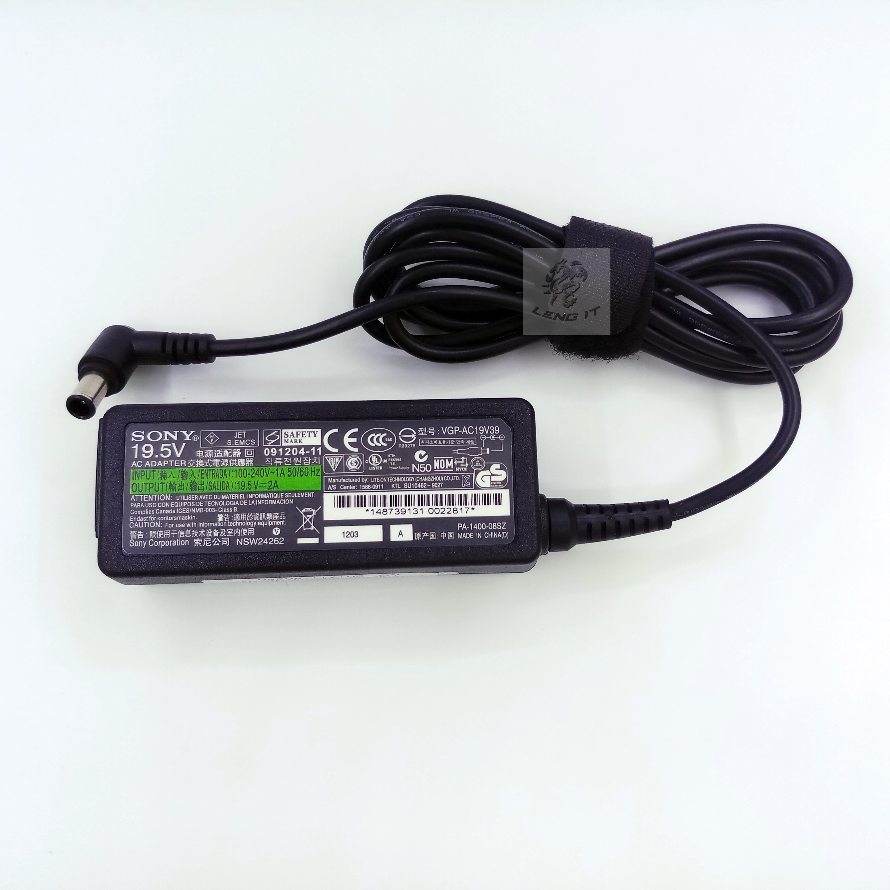 ADAPTER SONY 19.5V 2A 40W หัว6.5*4.4MM (ของเทียบ OEM)