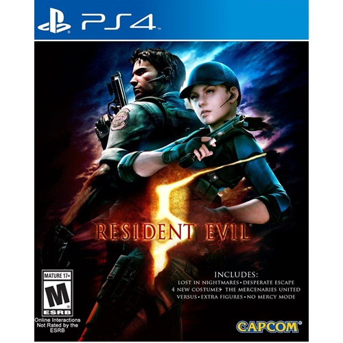 PS4: Resident Evil 5 (Z3) [ส่งฟรี EMS]