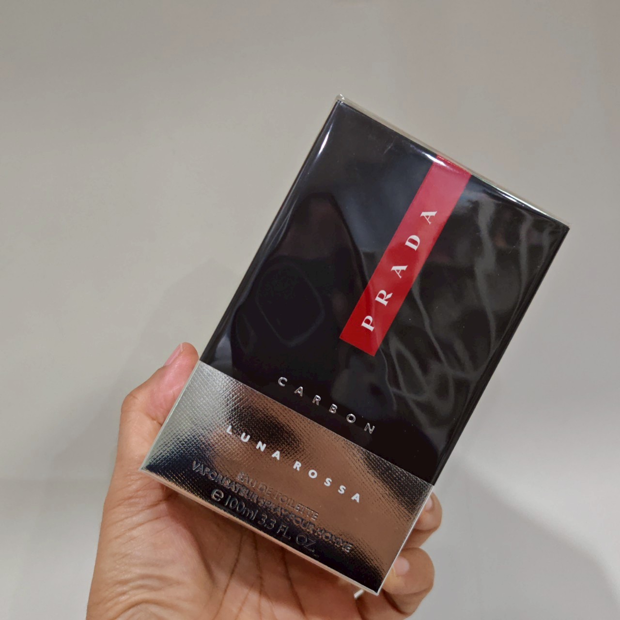 น้ำหอมแท้ Prada Luna Rossa Carbon 100ml กล่องซีล