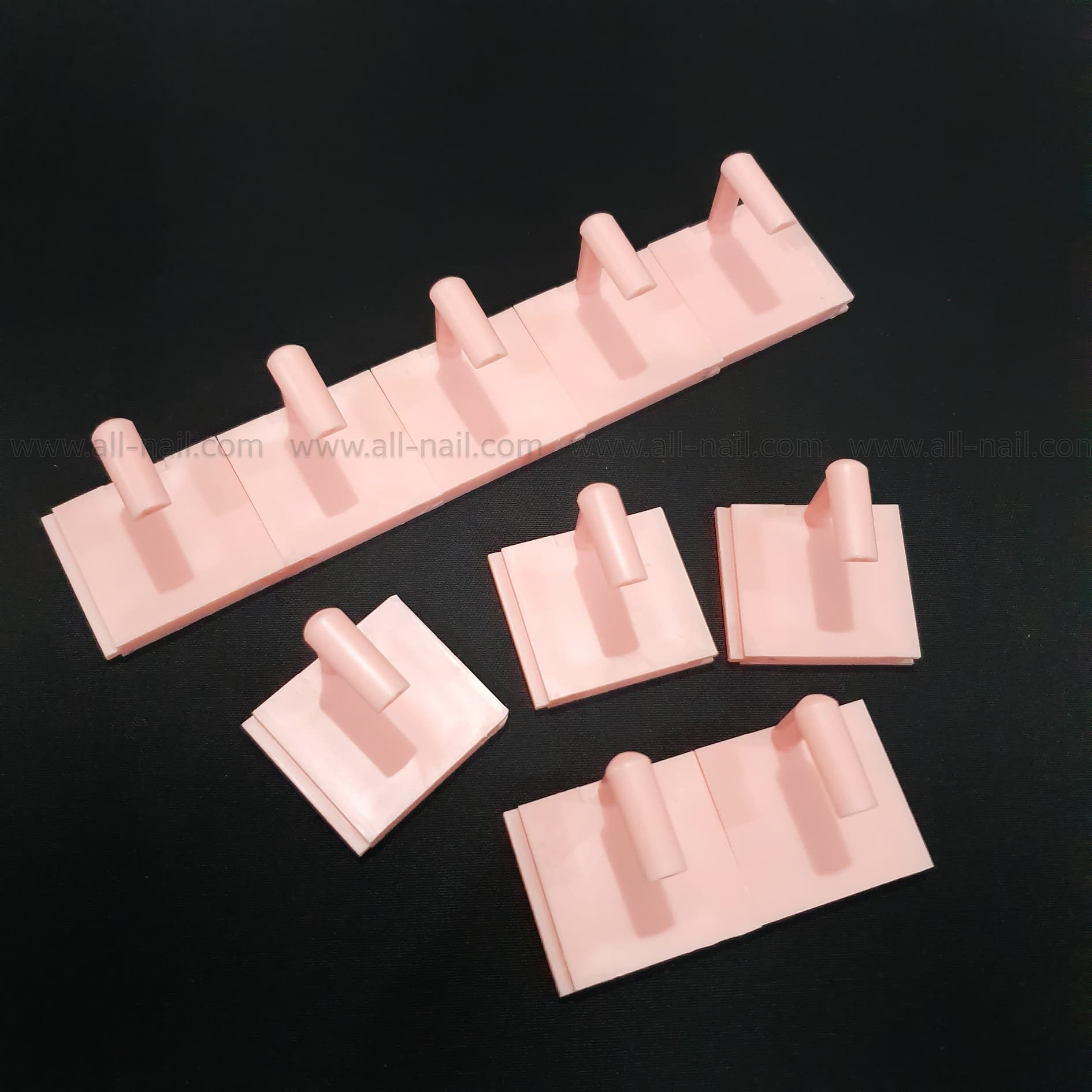 แท่นวางเล็บปลอม 1ชุด=10ชิ้น (แยกชิ้นส่วนได้)