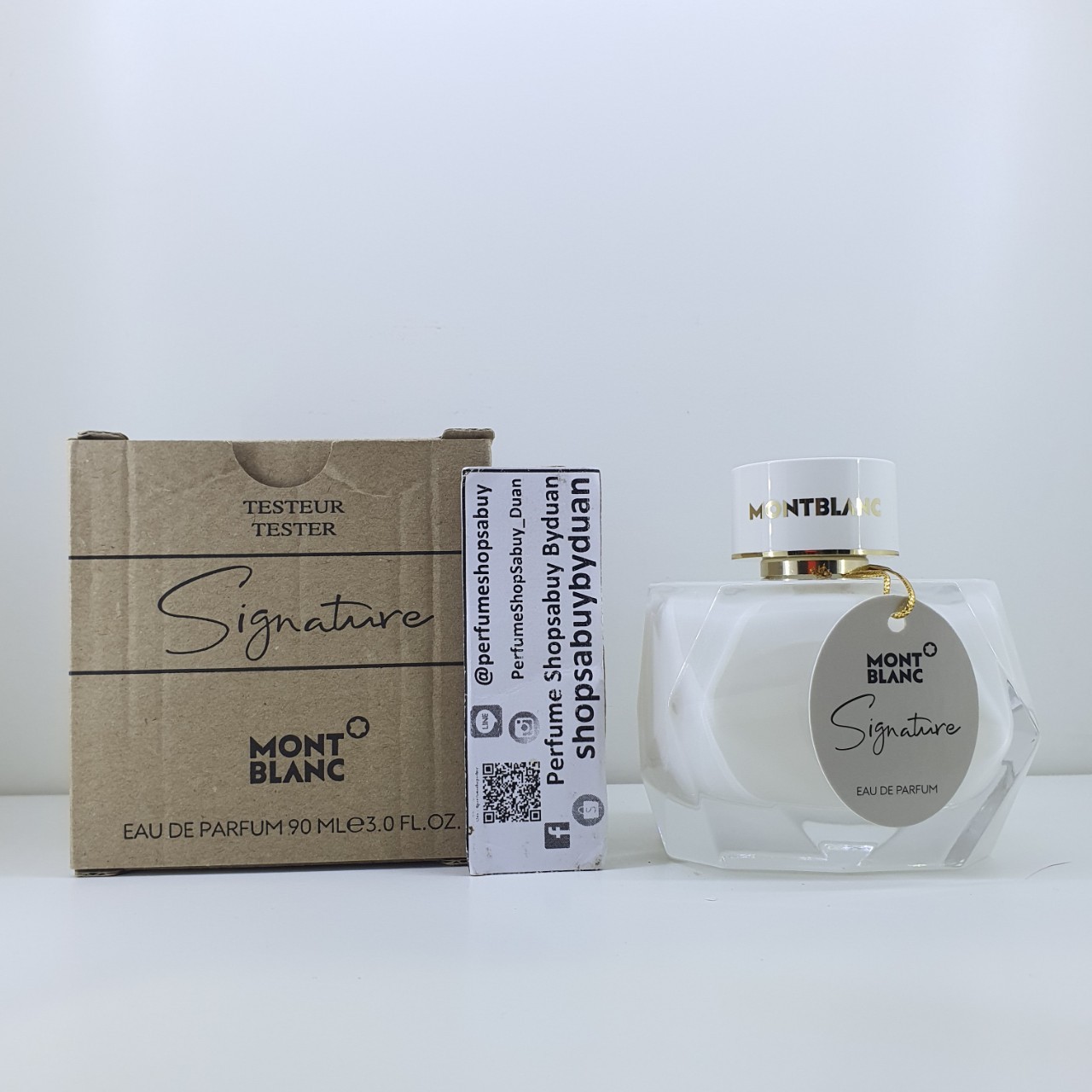 น้ำหอมแท้ MontBlanc Signature EDP 90ml กล่องเทสเตอร์