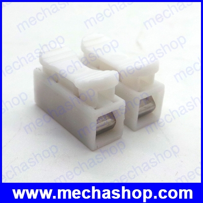 10ชิ้น เทอร์มินอลบล็อก เทอมินอลสายไฟ ขั้วต่อสายไฟ 2 pin push quick cable connector terminal Wiring Terminal 10A 250V 0.5-3.5 sq.mm