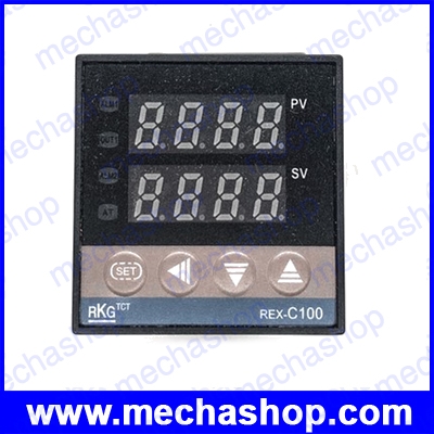 เครื่องวัดอุณหภูมิ เครื่องควบคุมอุณหภูมิ Temperature Controller REX-C100FK02-M*AN Relay Output เอาพุทรีเลย์