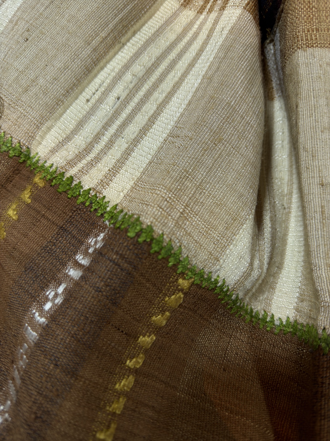 ซิ่นจกขิดไหม ขนาด1x2เมตร สีดำ รหัส R4F-155-1204681