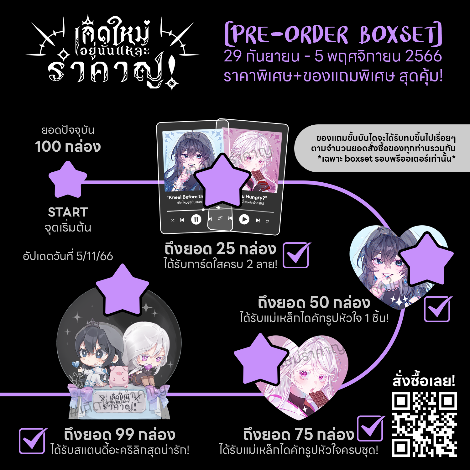 [Pre-order] นิยาย เกิดใหม่อยู่นั่นแหละ รำคาญ! (ฺBoxset ครบชุด)