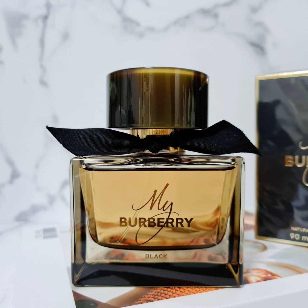น้ำหอมแท้ Burberry My Burberry Black Parfum 90ml กล่องซีล